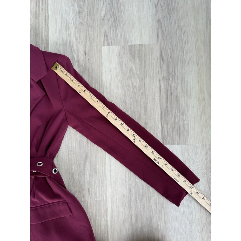 Lovers And Friends Women’s Wade Blazer In Wine Red Size XS - Picture 5 of 7